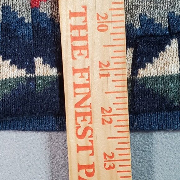 VTG Denim Supply Ralph Cardigan Sweater Women XS Aztec Southwestern Shawl Collar - Picture 3 of 8